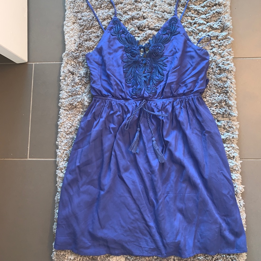 Missguided Mini Crochet/Criss Cross Dress